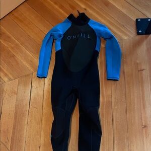 O'Neill Black and Blue Full Wetsuit